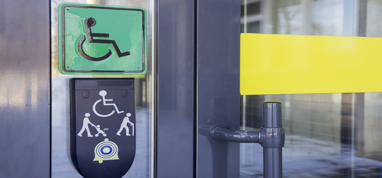 automatic handicap door opener in Ramona