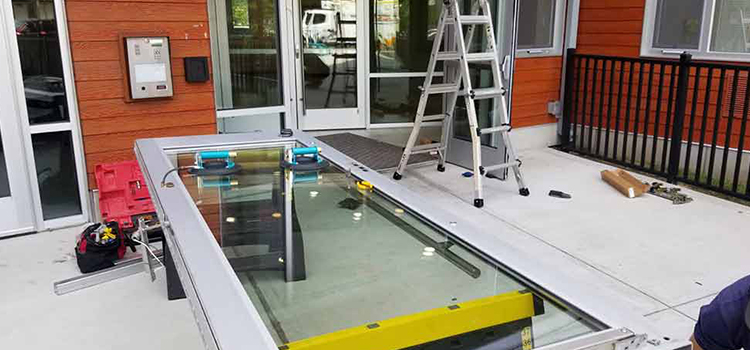 storefront door glass replacement Ramona